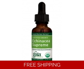 Gaia 无公害的紫锥菊organic echinacea